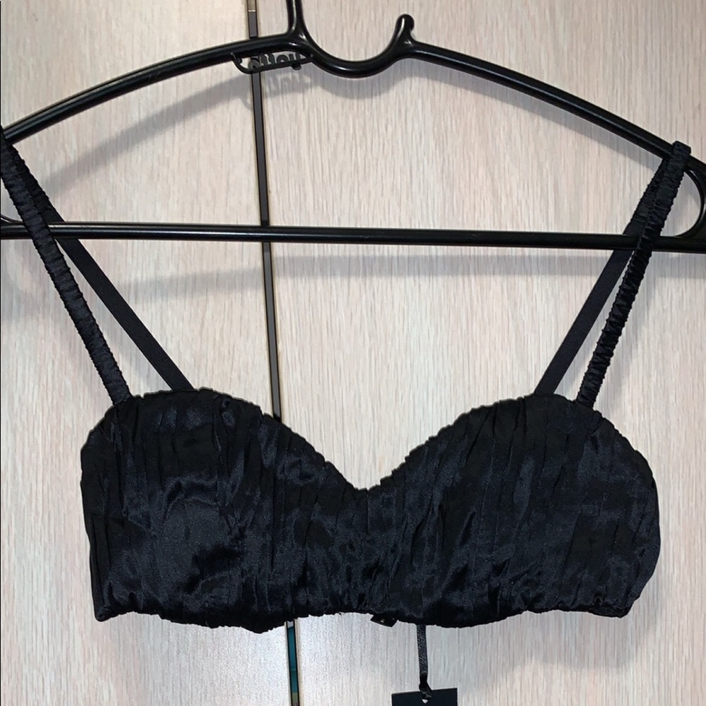 NWT kiki de montparnasse silk bra